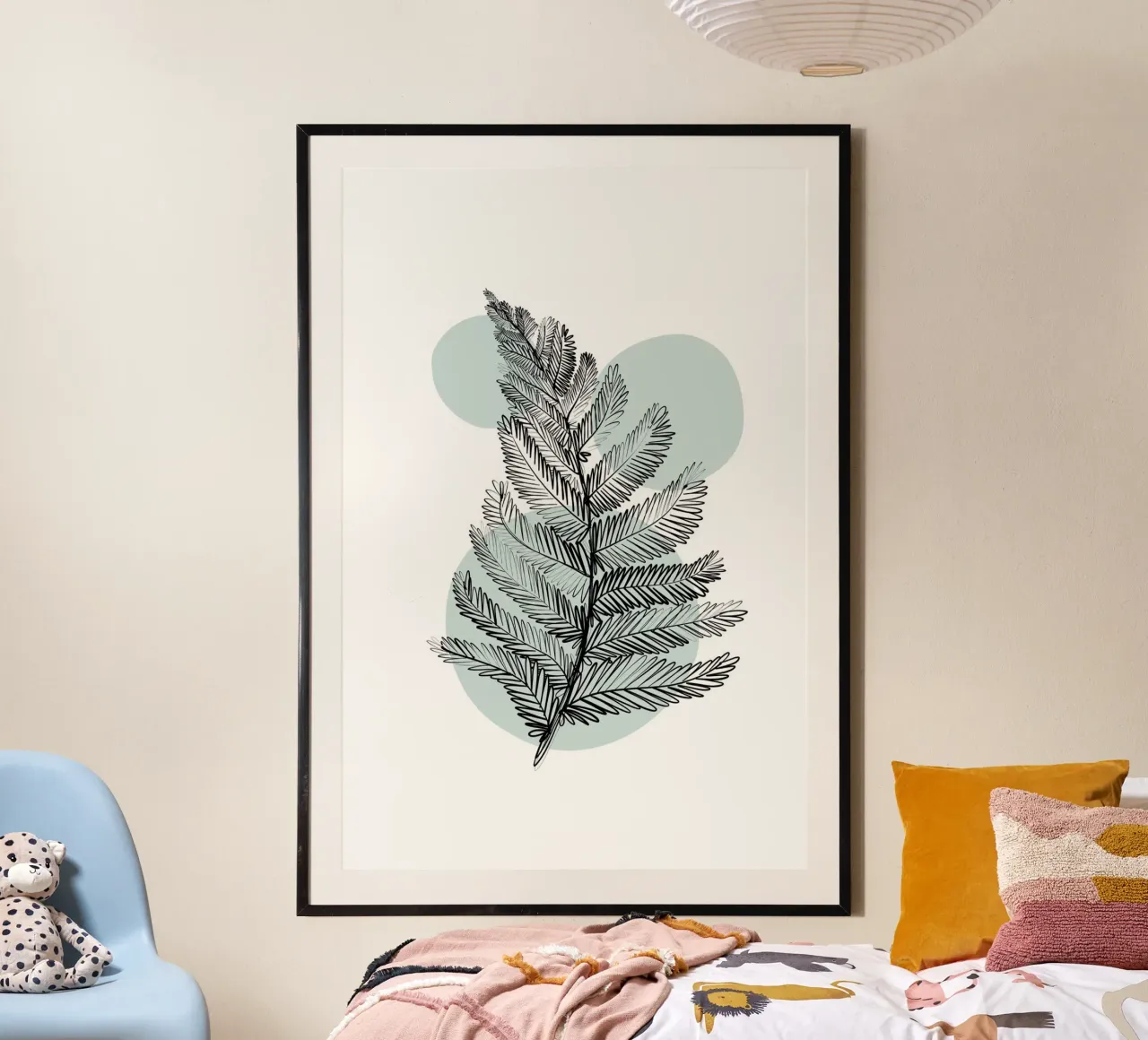 Alina Buffiere - Botaniche delicate - Farn carta hahnemühle da The Artcircle
