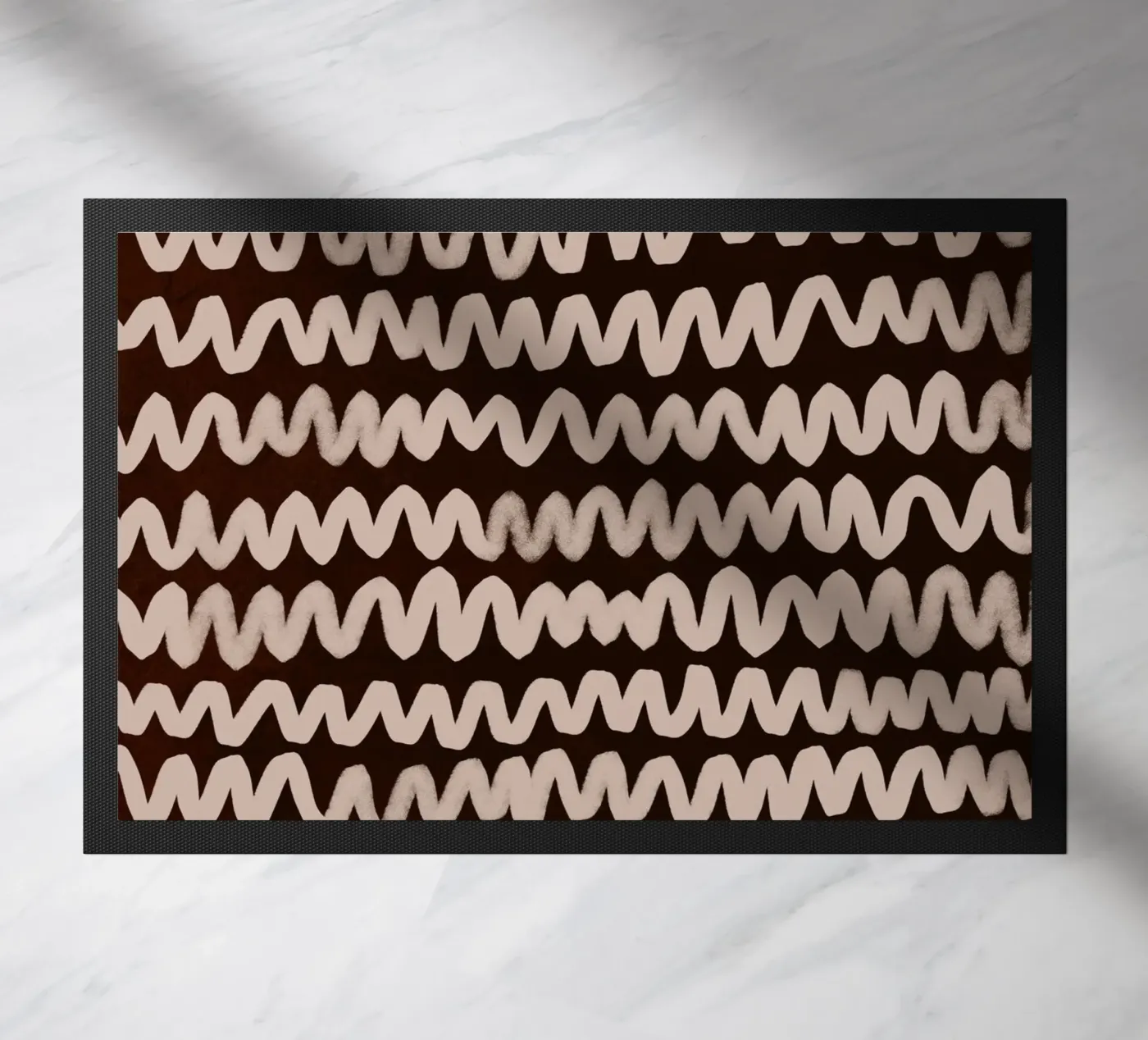 Wave Pattern No1 deurmat van treechild