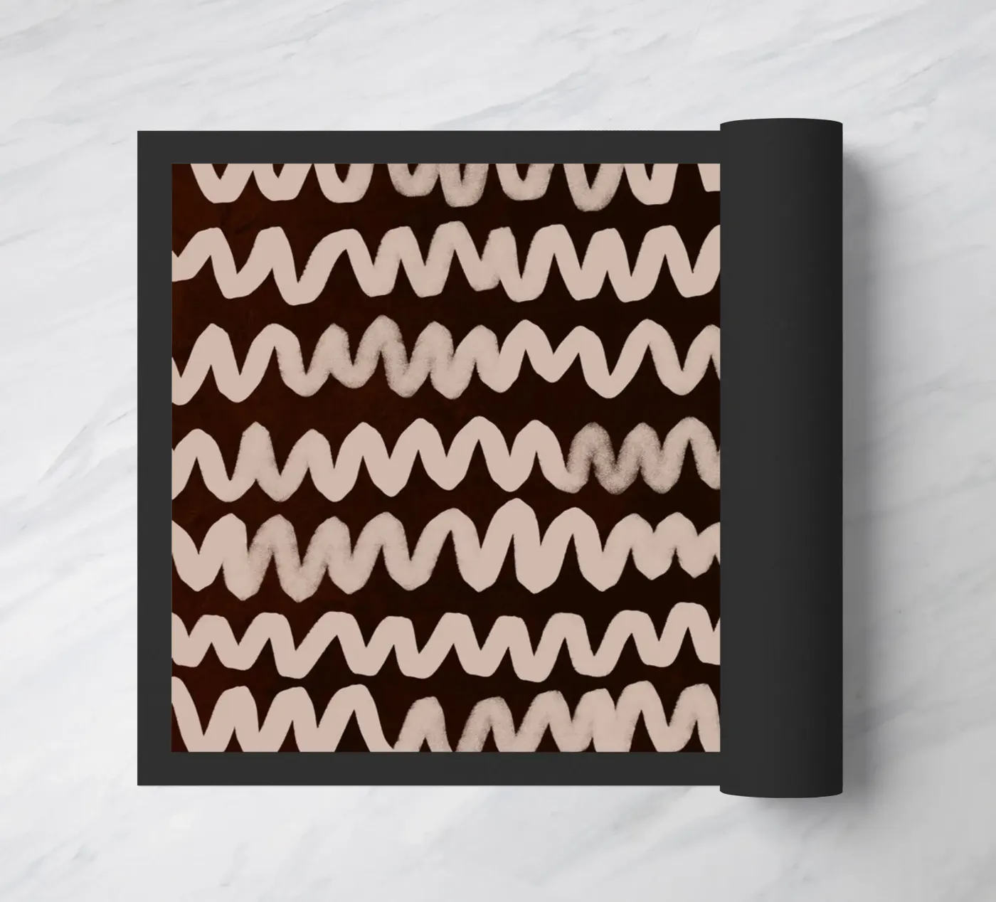 Wave Pattern No1 deurmat van treechild
