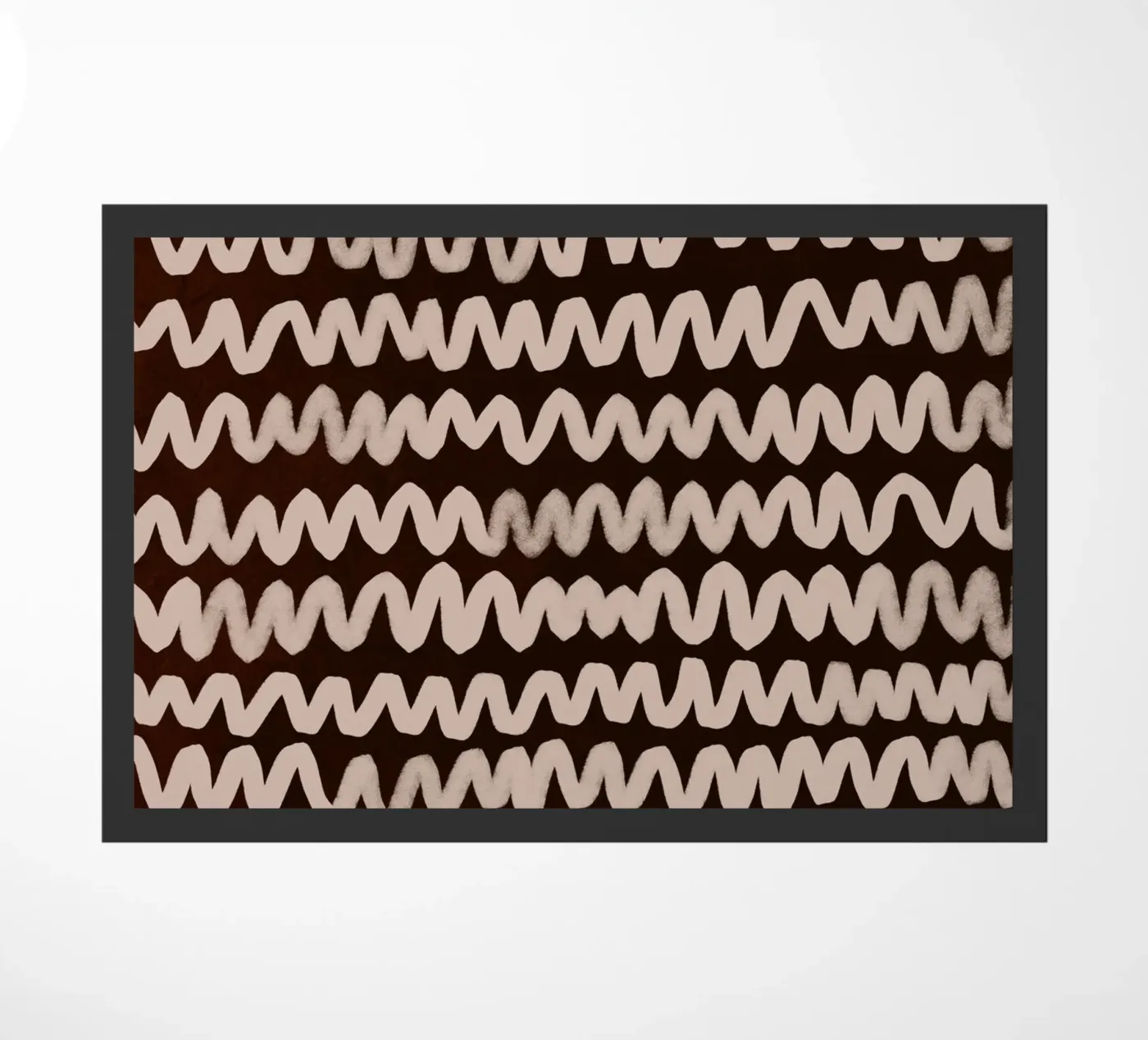 Wave Pattern No1 deurmat van treechild