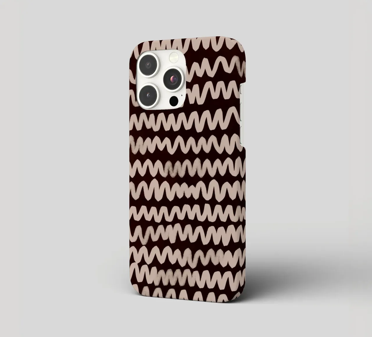 Wave Pattern No1 cover iphone da treechild