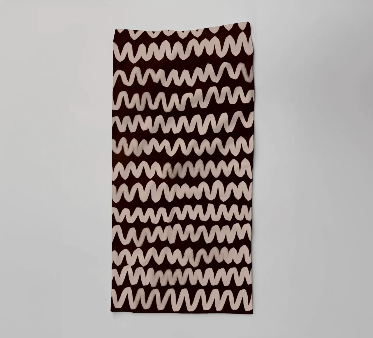 Wave Pattern No1 asciugamano da bagno da treechild