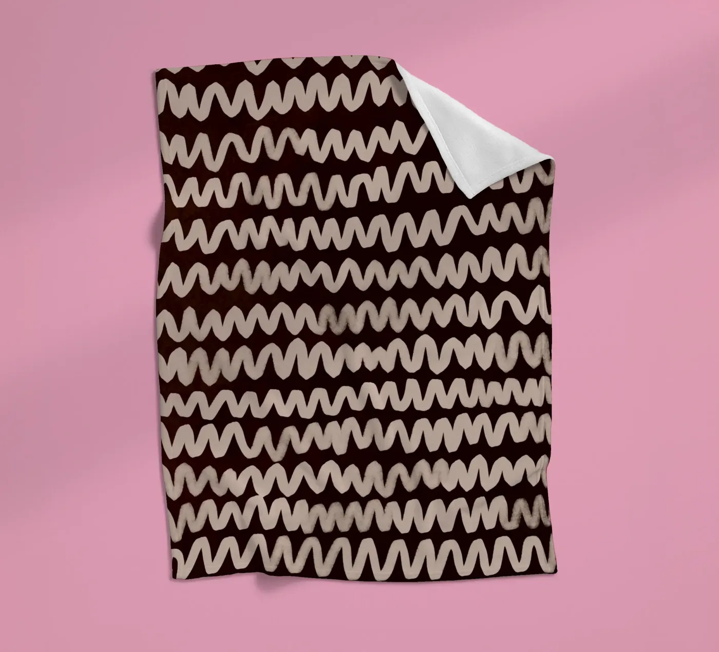 Wave Pattern No1 fleecedeken van treechild