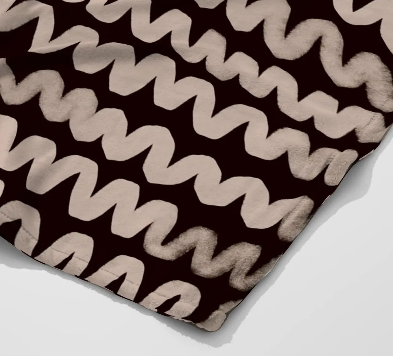 Wave Pattern No1 Fleecedecke von treechild