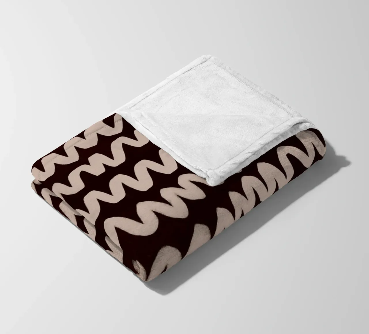 Wave Pattern No1 Fleecedecke von treechild