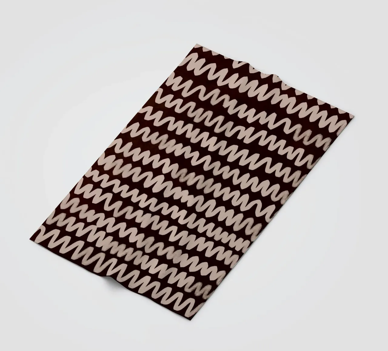 Wave Pattern No1 coperta in pile da treechild