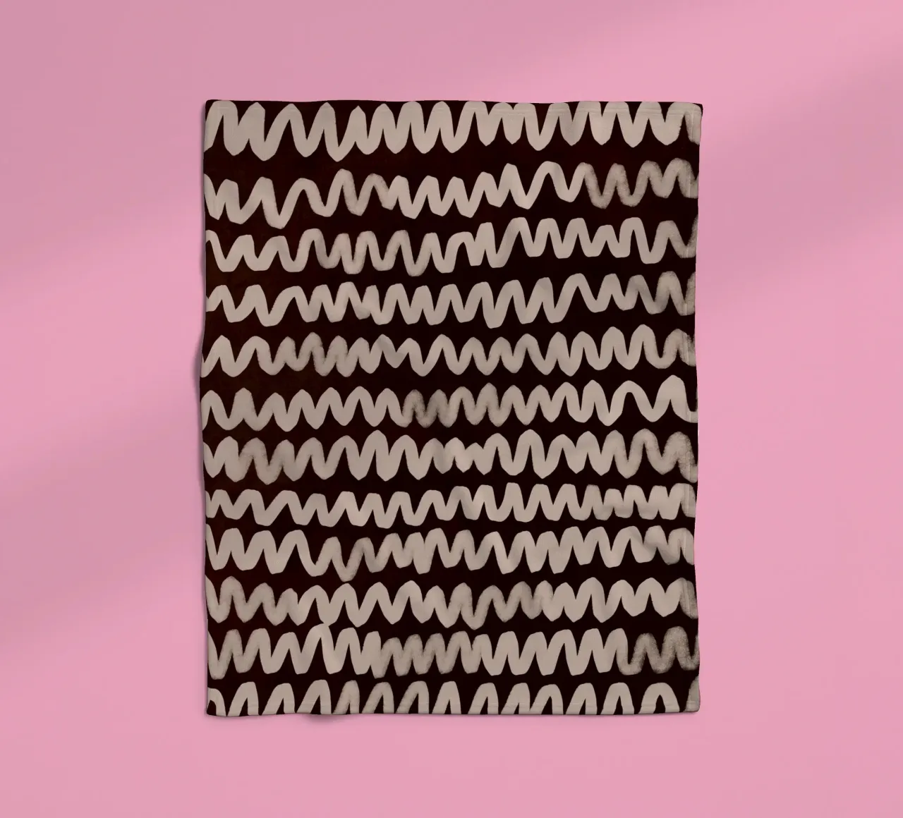 Wave Pattern No1 coperta in pile da treechild