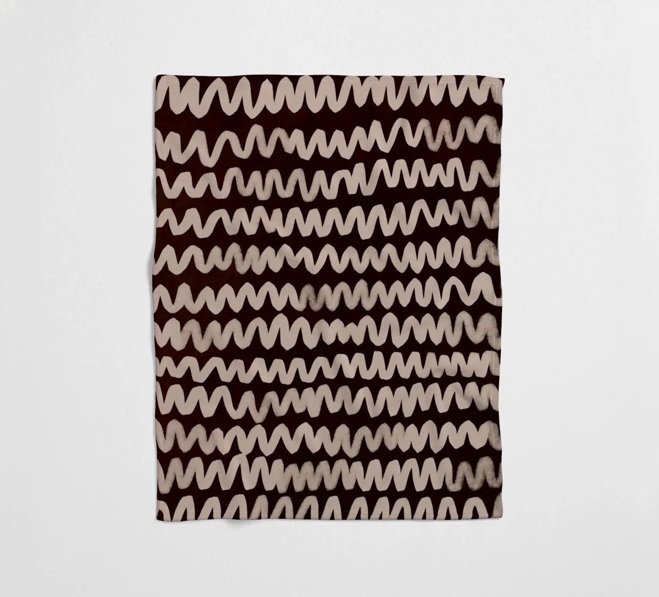Wave Pattern No1 coperta in pile da treechild