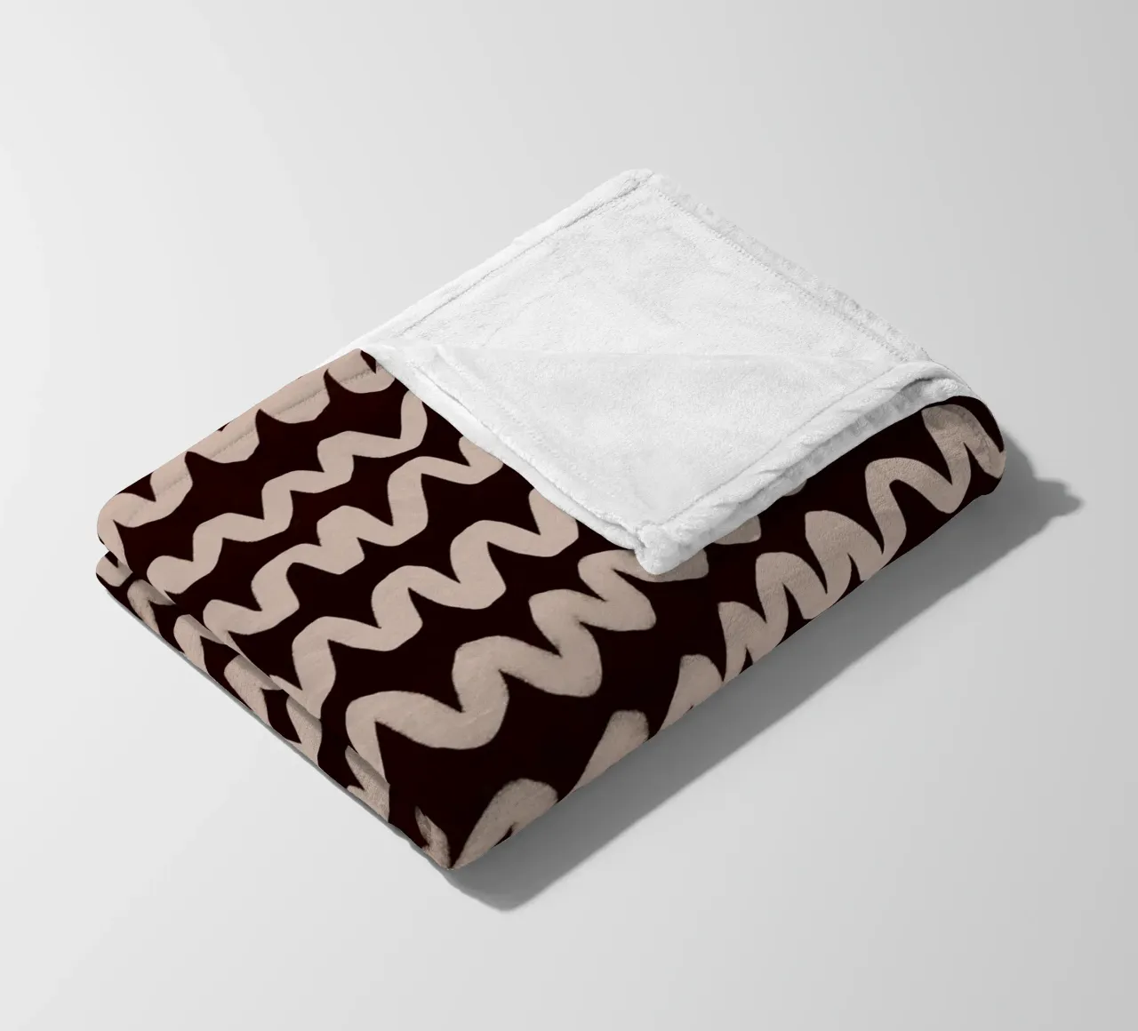 Wave Pattern No1 coperta in pile da treechild