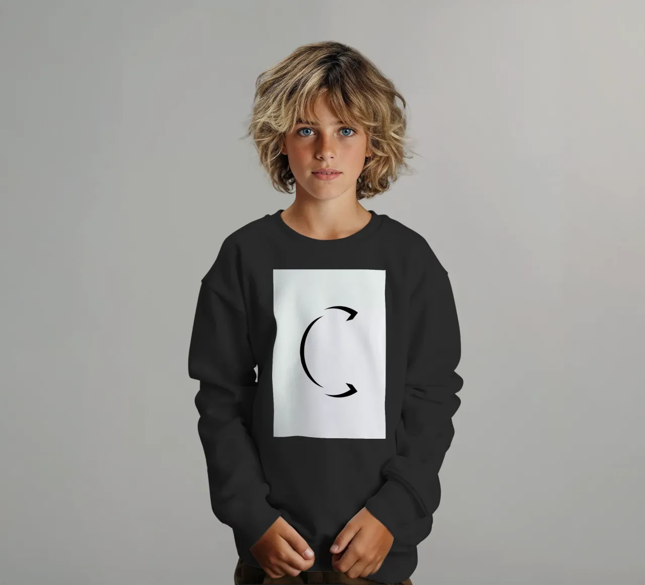 Alpha - C felpa bambino da Emerybloom