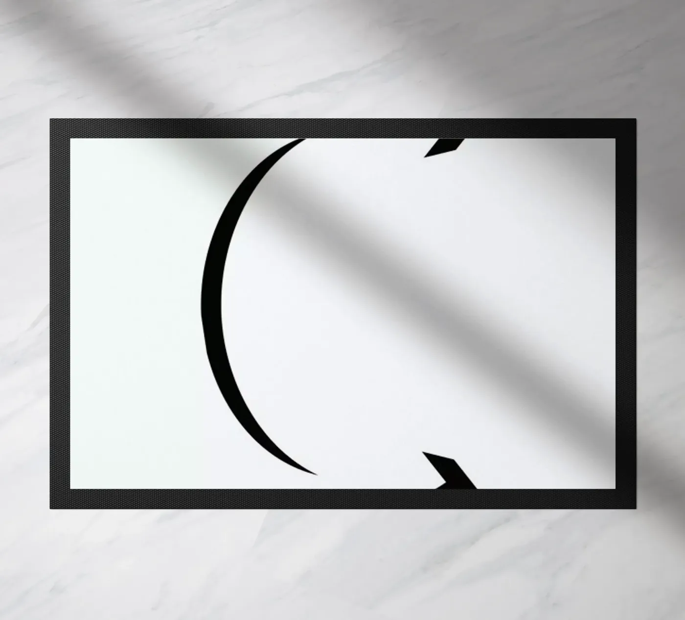 Alpha - C doormat by Emerybloom