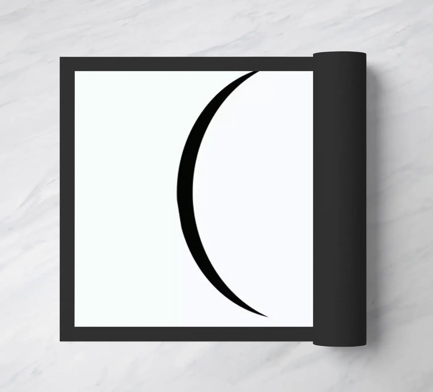 Alpha - C doormat by Emerybloom