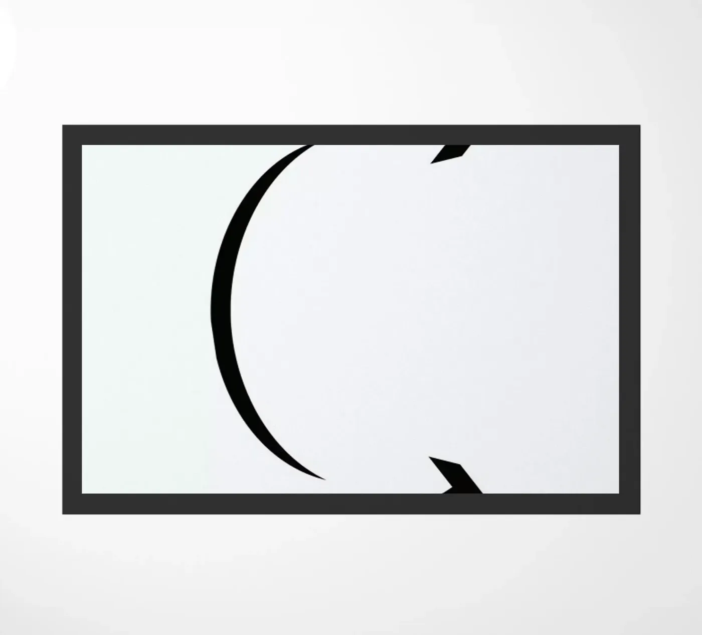 Alpha - C doormat by Emerybloom