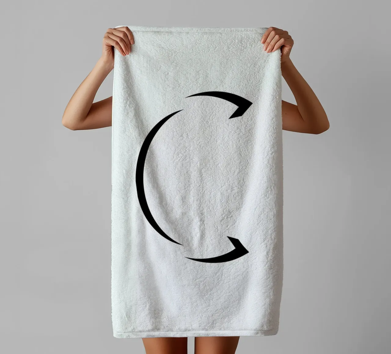 Alpha - C badhanddoek van Emerybloom