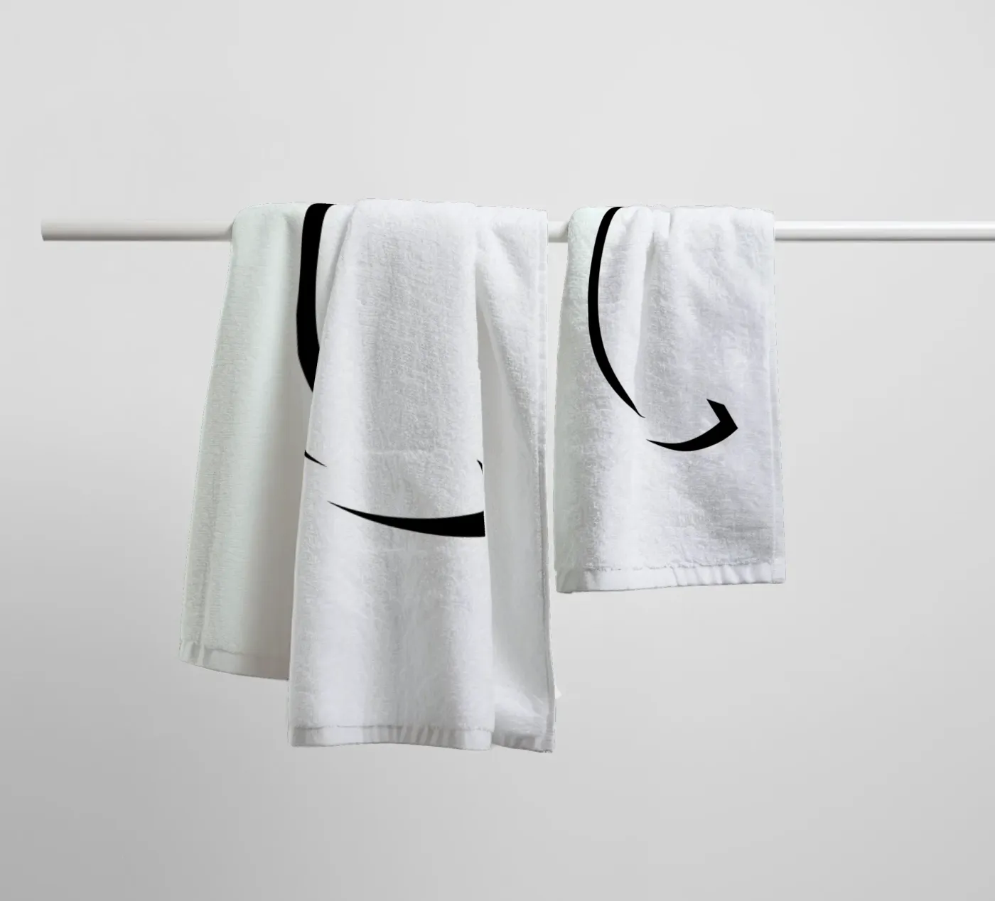 Alpha - C towel by Emerybloom