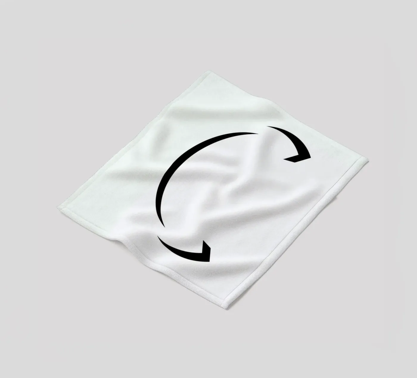 Alpha - C fleece blanket by Emerybloom