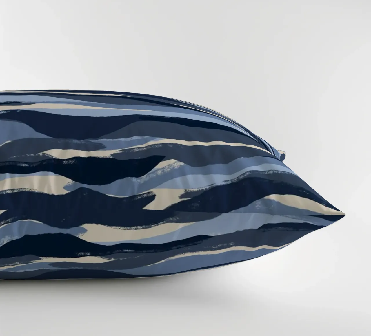 Blue Waves Pattern cuscino da treechild