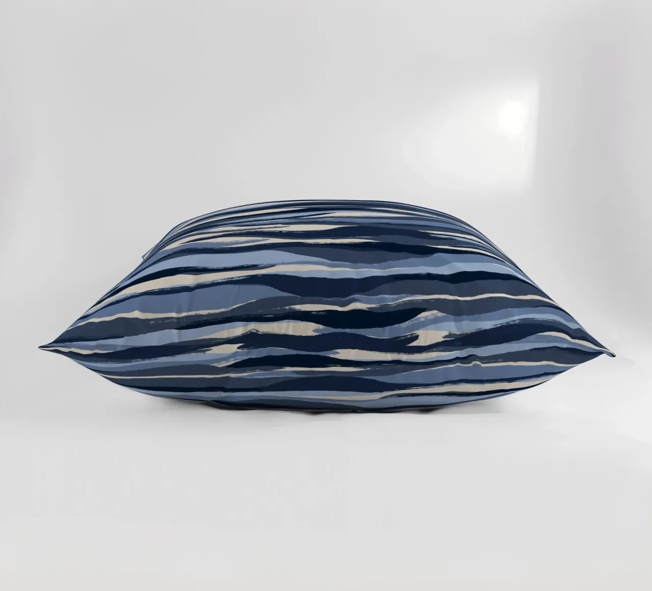 Blue Waves Pattern cuscino da treechild