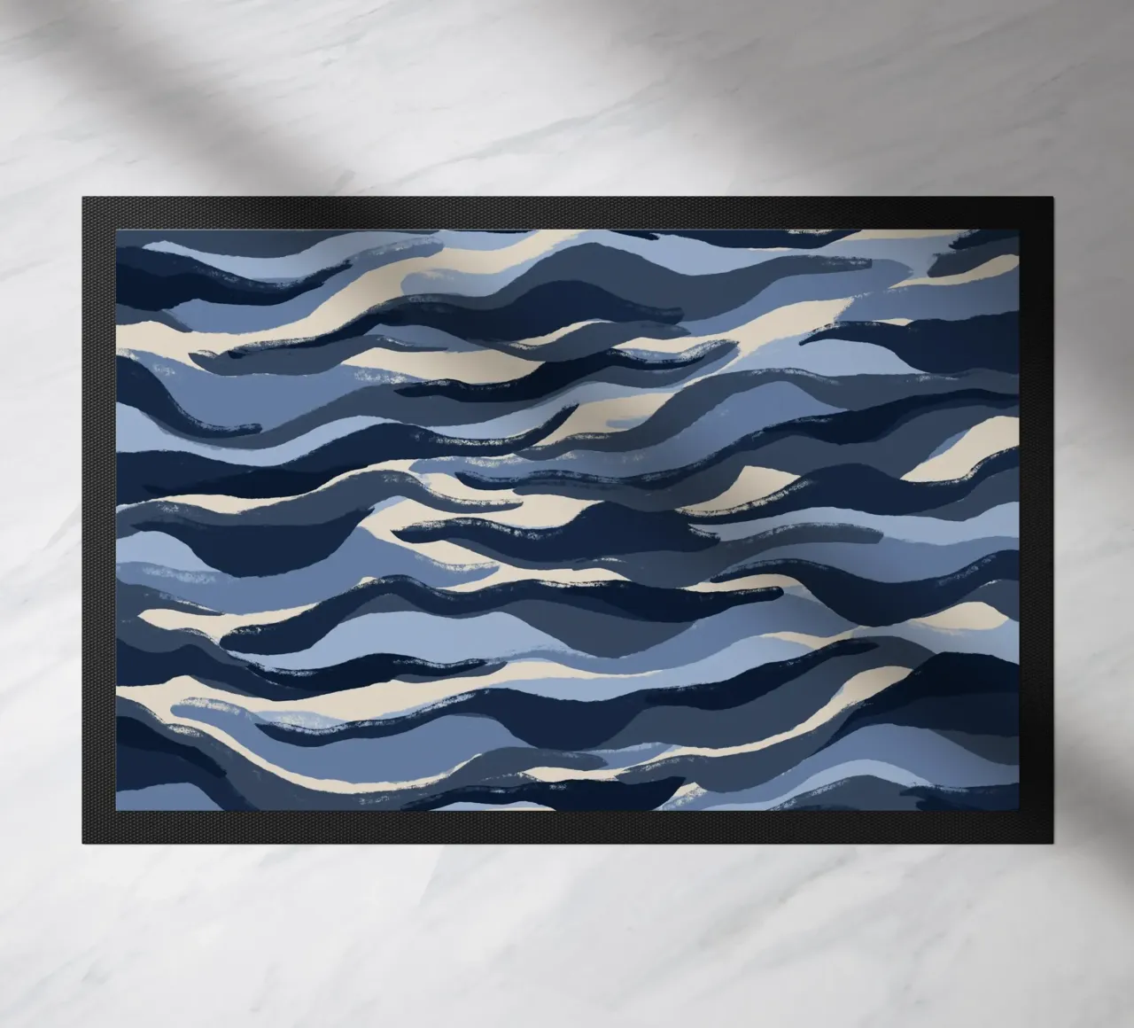 Blue Waves Pattern zerbino da treechild