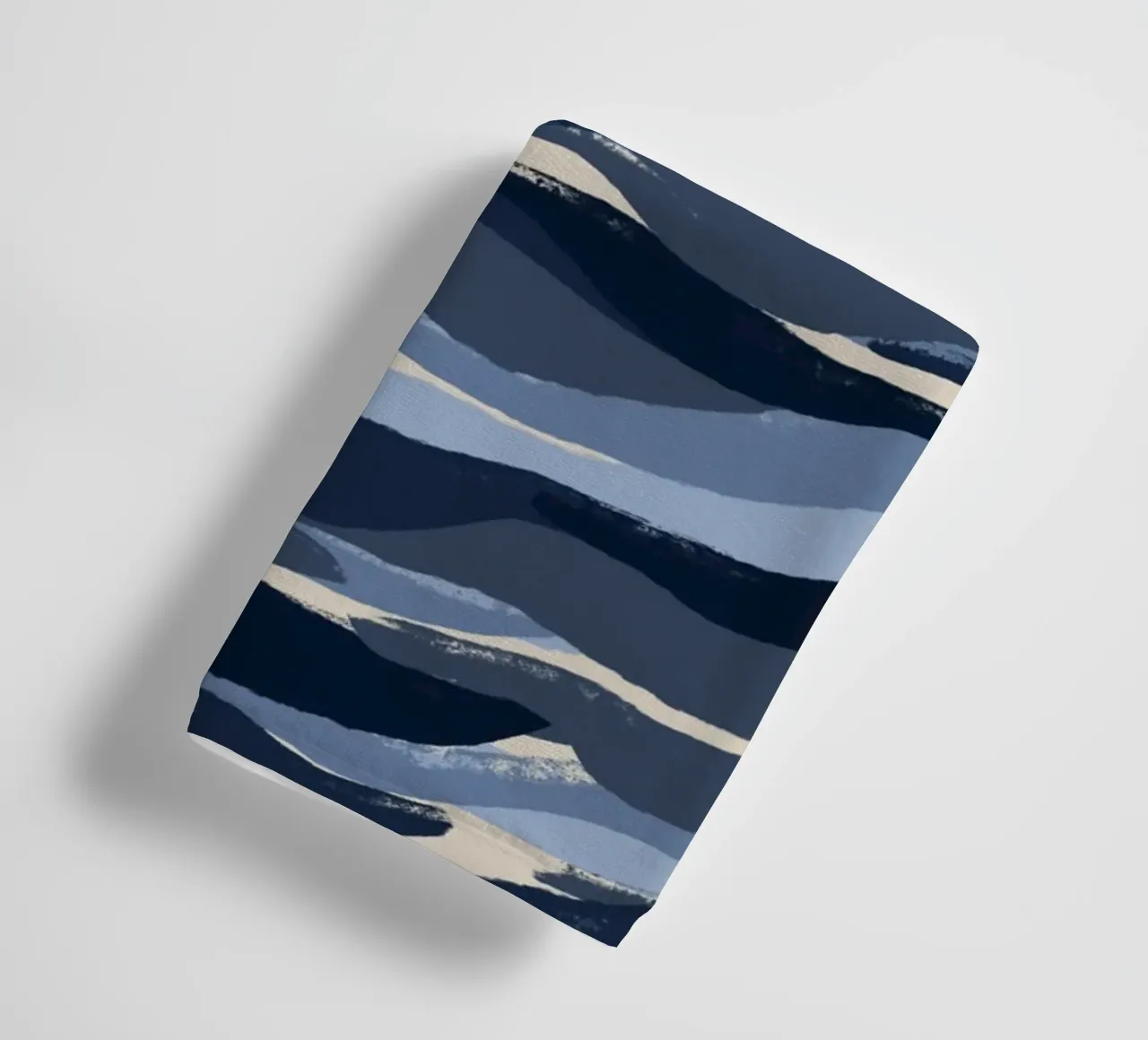 Blue Waves Pattern asciugamano da bagno da treechild
