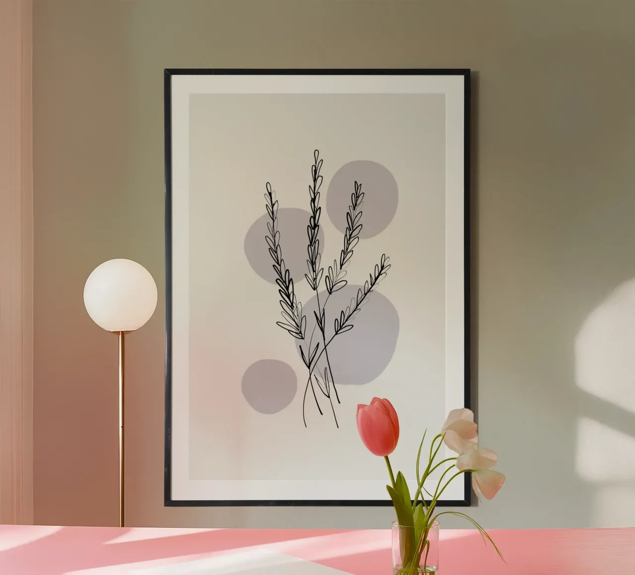 Alina Buffiere - Delicate Botanicals - Lavendar carta hahnemühle da The Artcircle