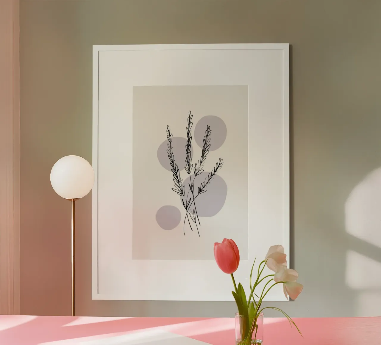 Alina Buffiere - Delicate Botanicals - Lavendar carta hahnemühle da The Artcircle