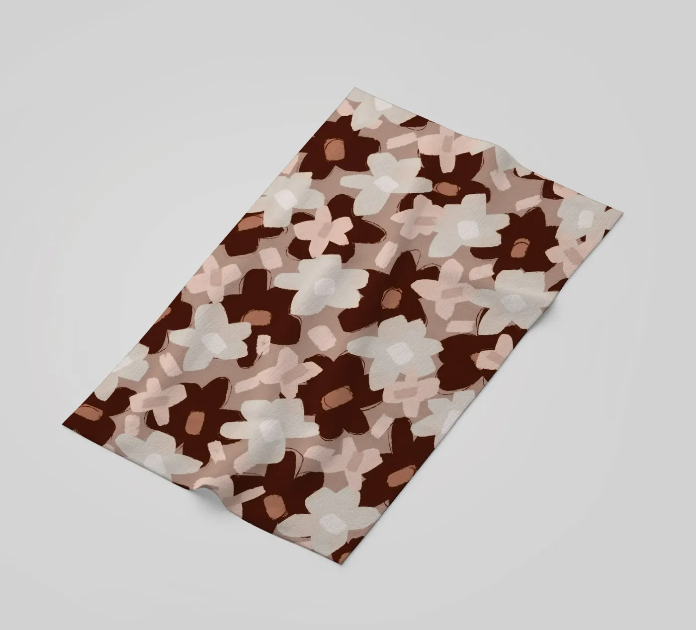 Pastel Flower Pattern telo mare da treechild