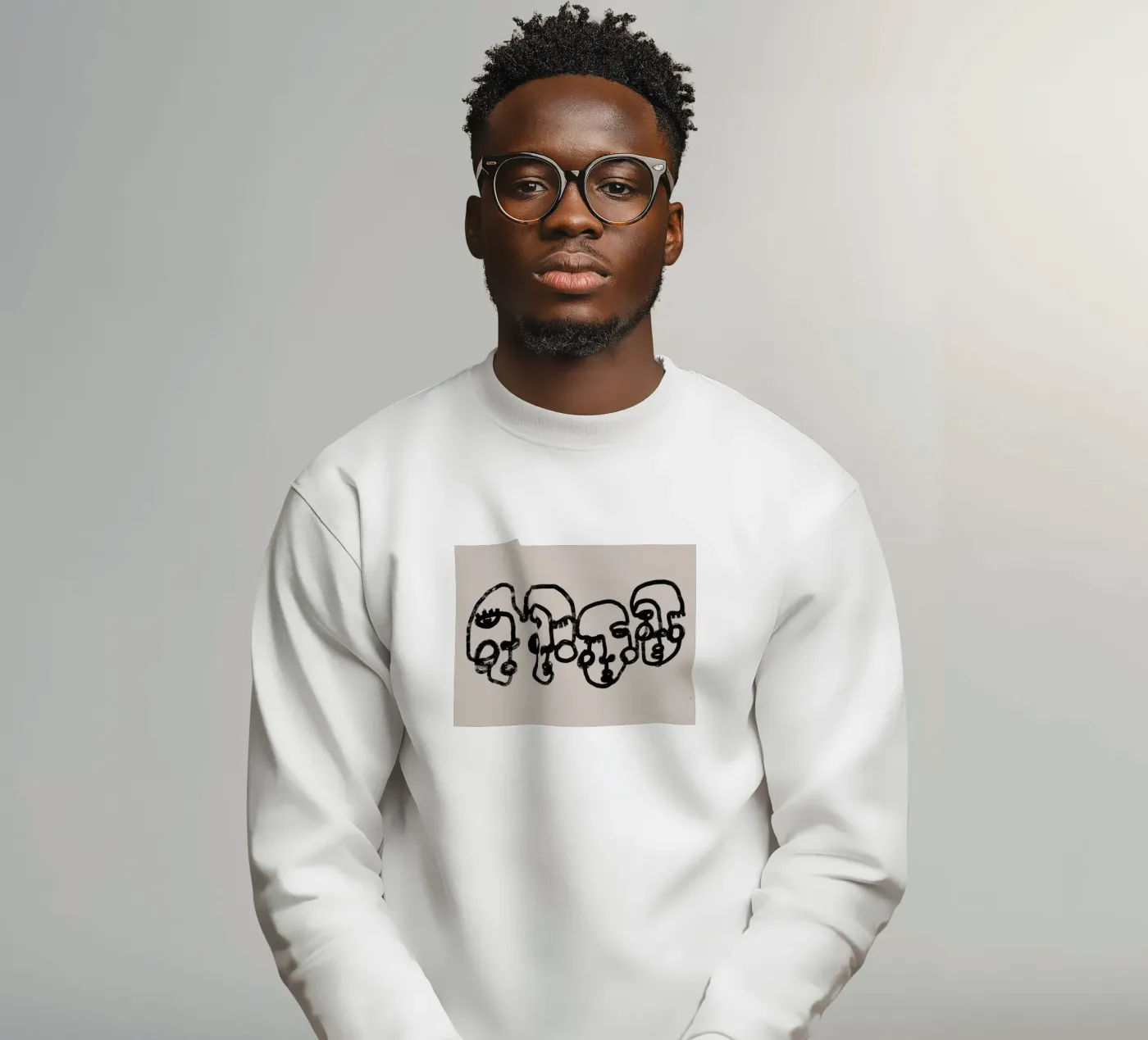 Four Faces sweatshirt van treechild