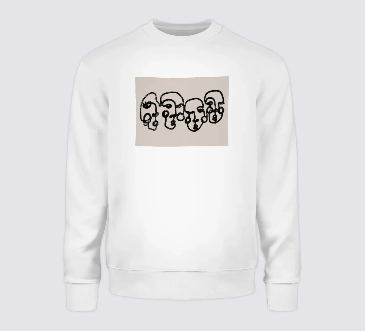 Four Faces felpa da treechild