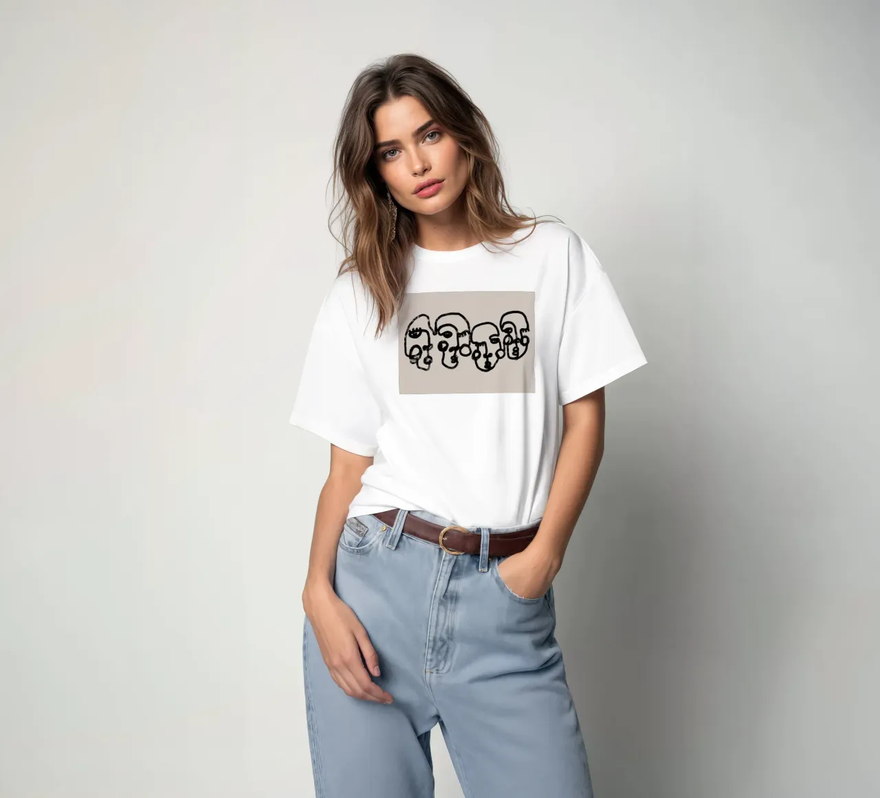 Four Faces t-shirt da treechild