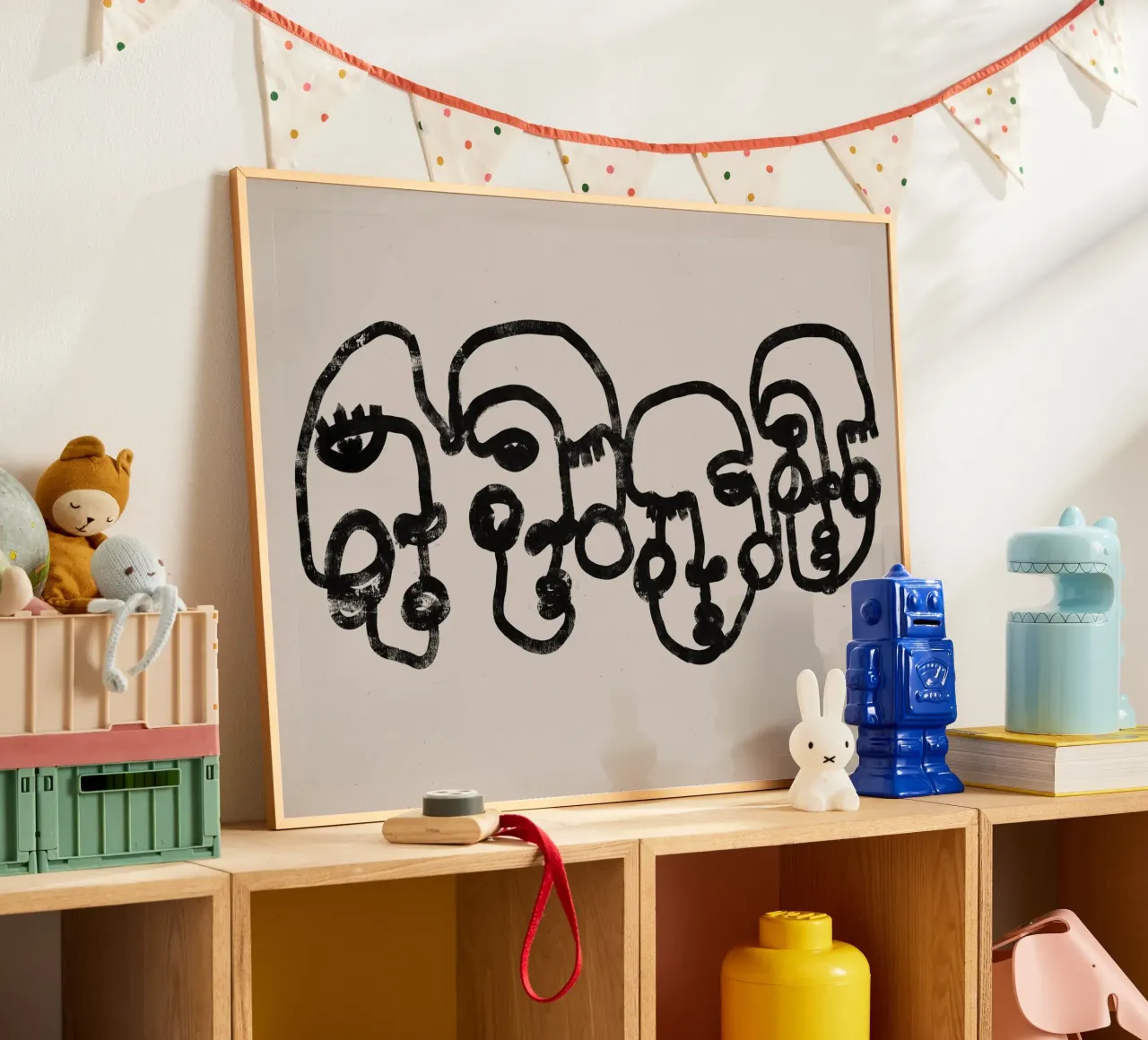 Four Faces poster da treechild