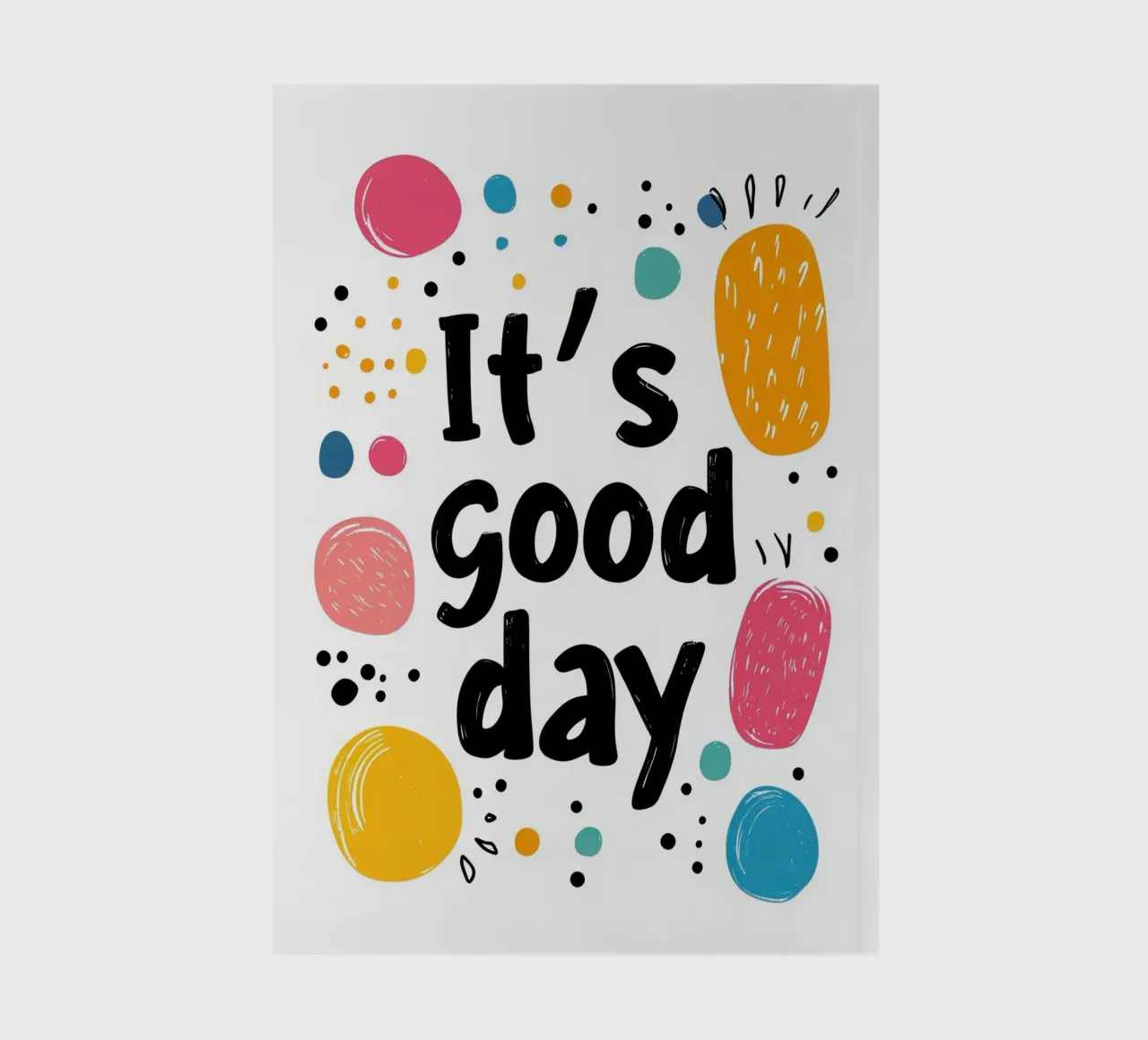 It's a good day - 1 notebook by Art Typo Essentiel