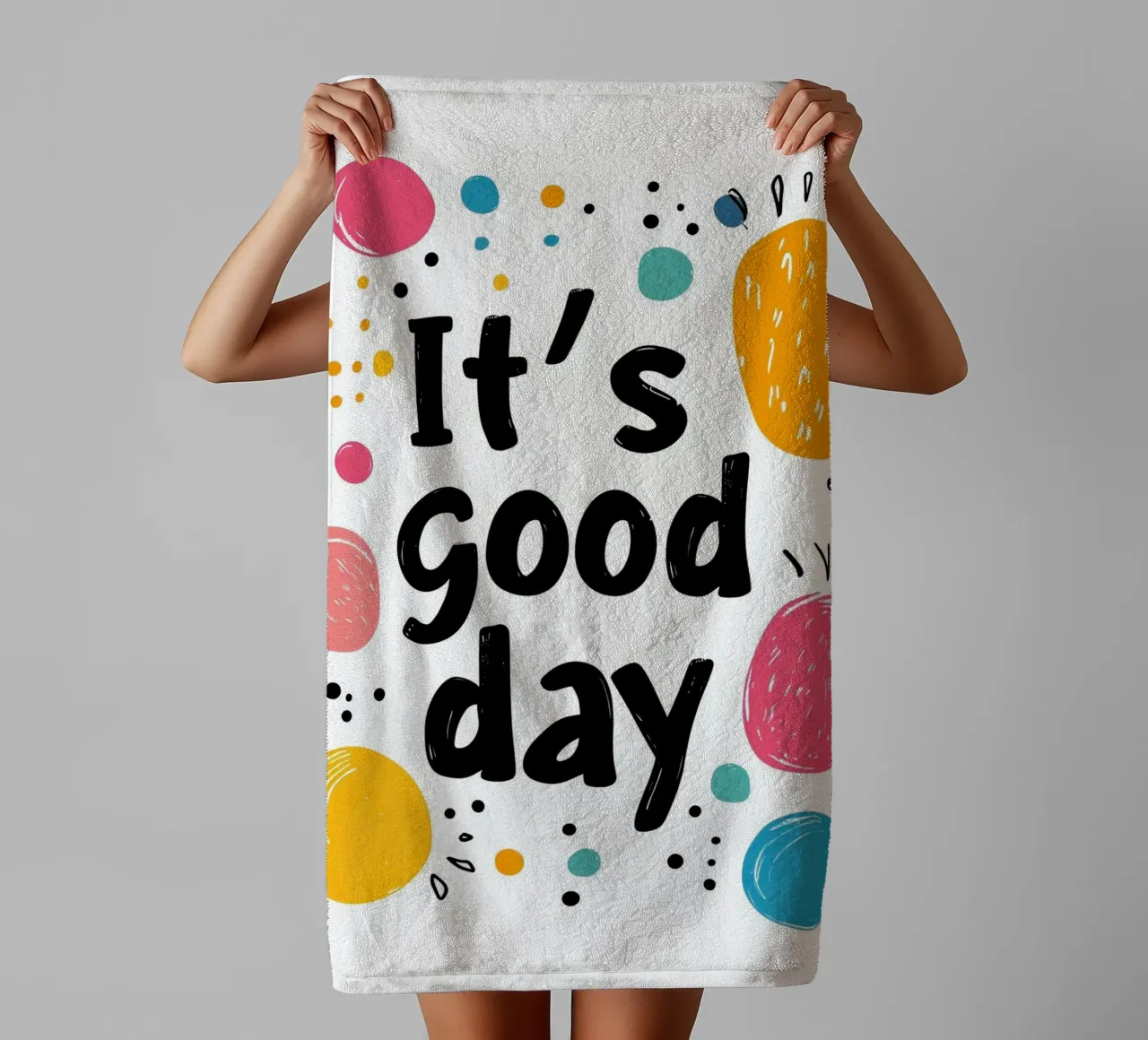It's a good day - 1 asciugamano da bagno da Art Typo Essentiel