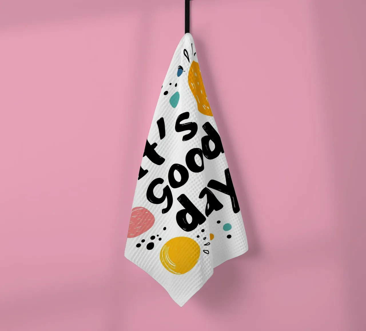 It's a good day - 1 canovaccio da cucina da Art Typo Essentiel