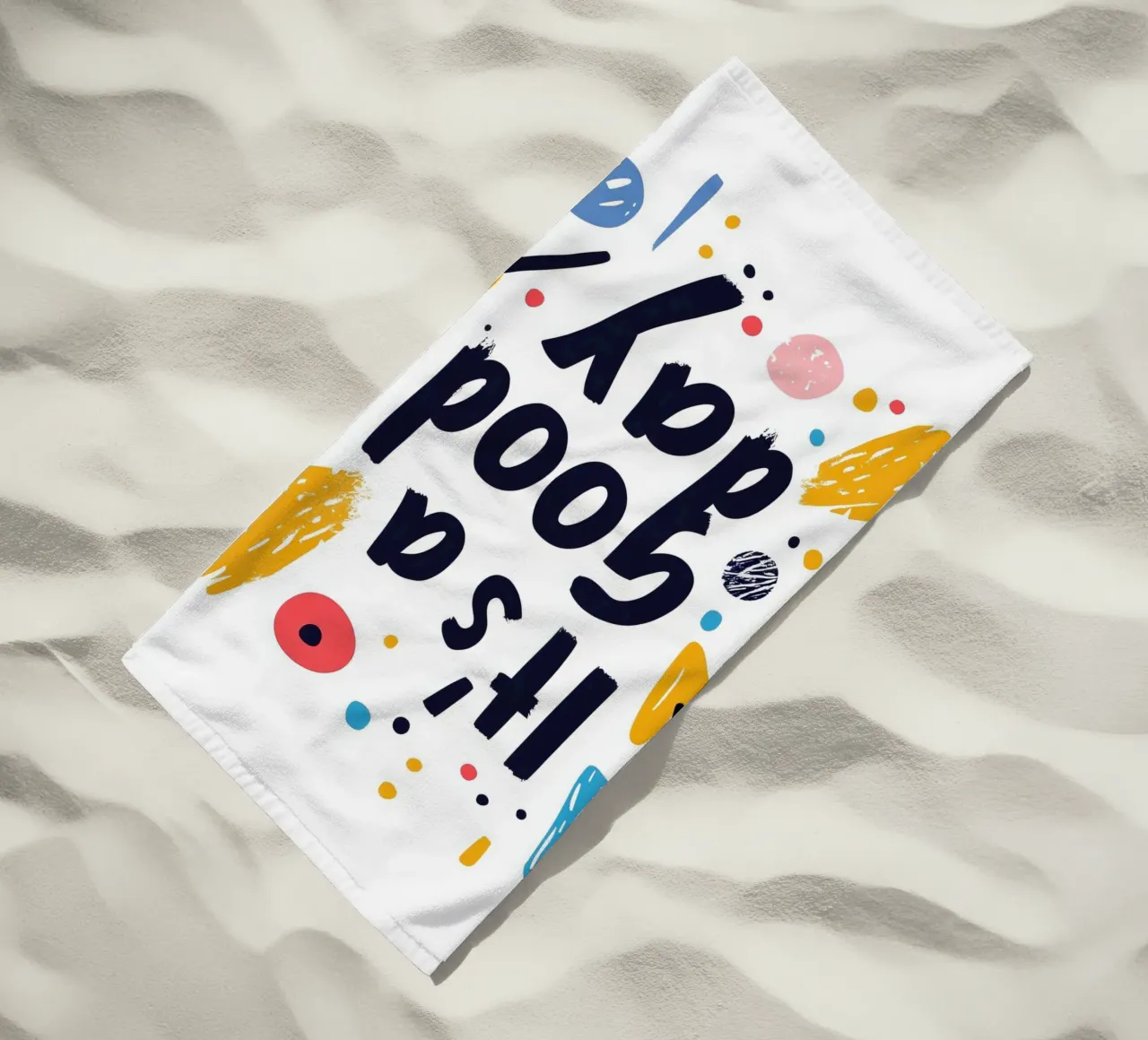 It's a good day - 2 telo mare da Art Typo Essentiel