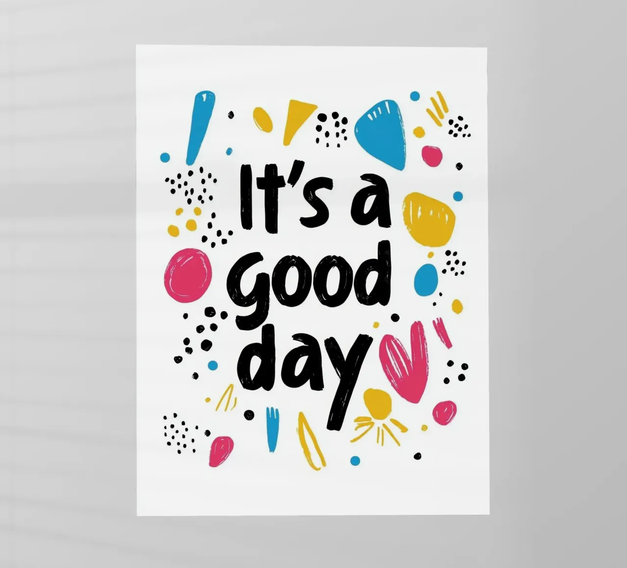 It's a good day pellicola backlit da Art Typo Essentiel