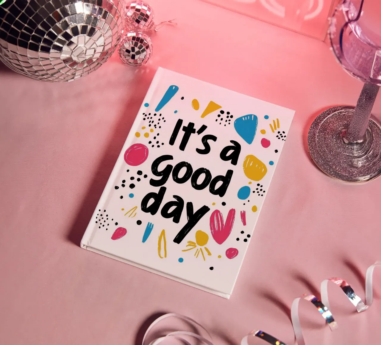 It's a good day notebook by Art Typo Essentiel