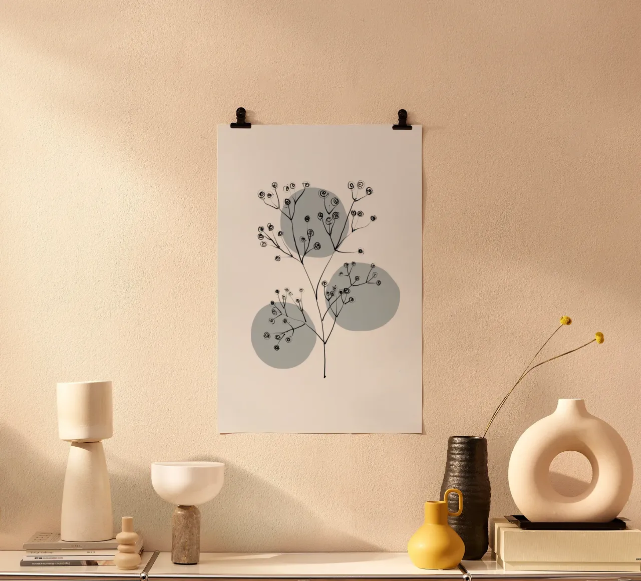 Alina Buffiere - Delicate Botanicals - Schleierkraut carta hahnemühle da The Artcircle