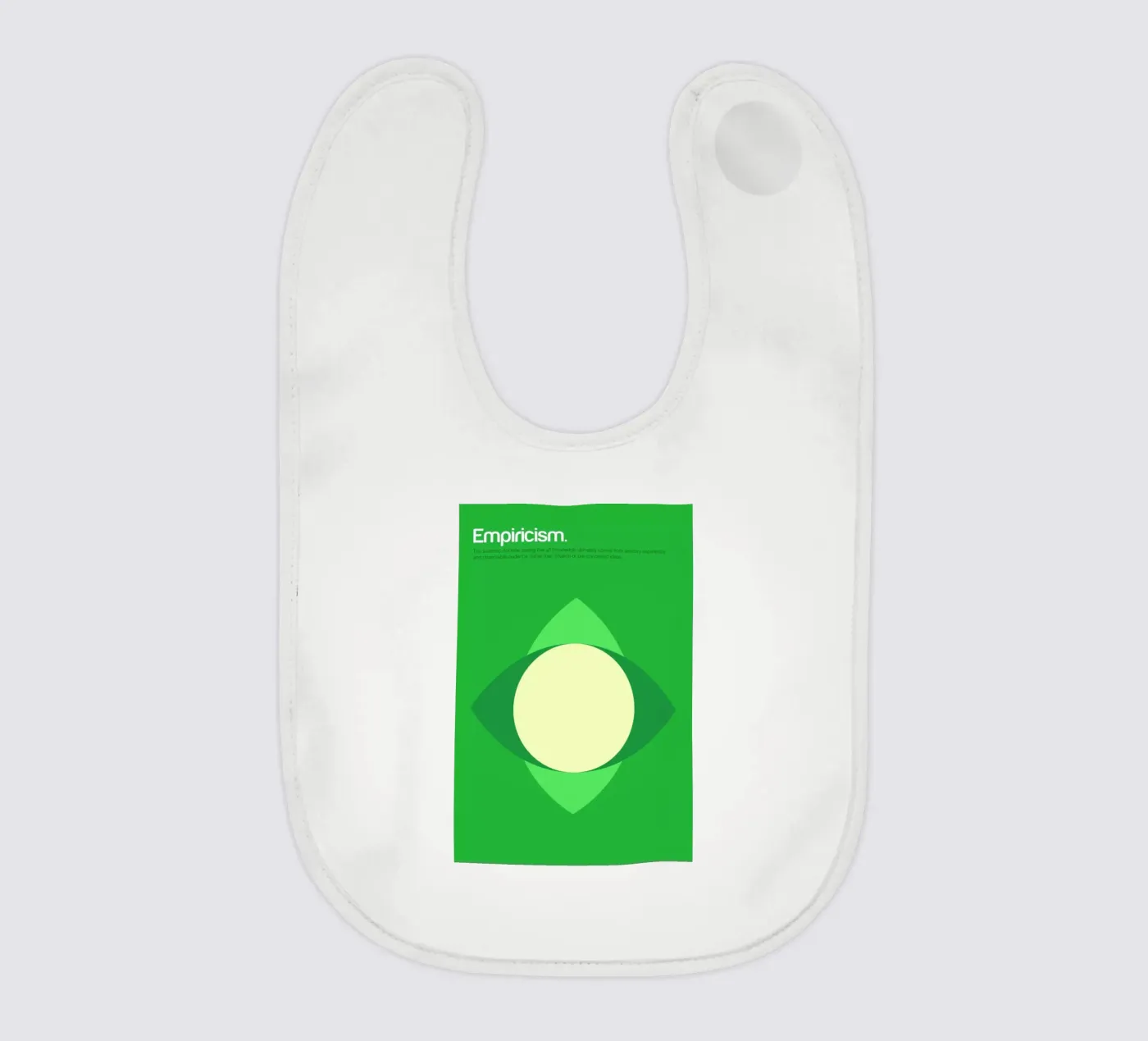 Empiricism bavoir de Genís Carreras