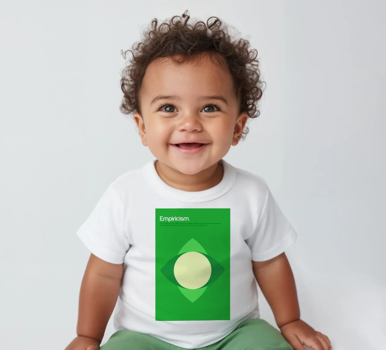 Empiricism maglietta neonato da Genís Carreras
