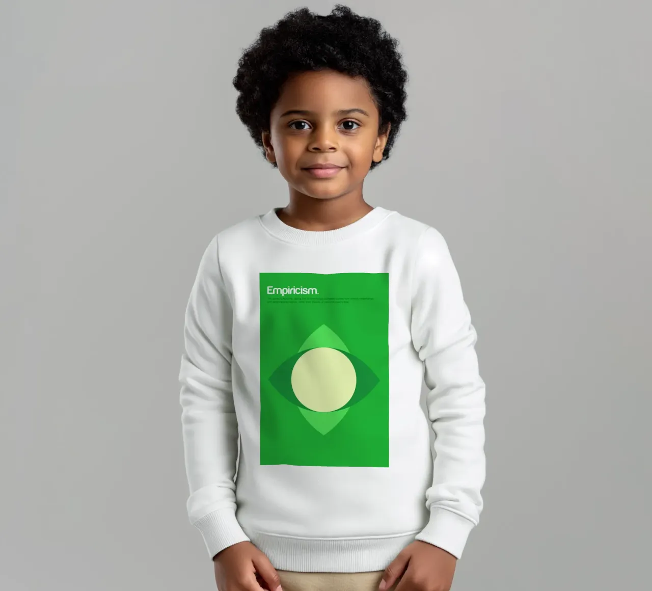 Empiricism felpa bambino da Genís Carreras