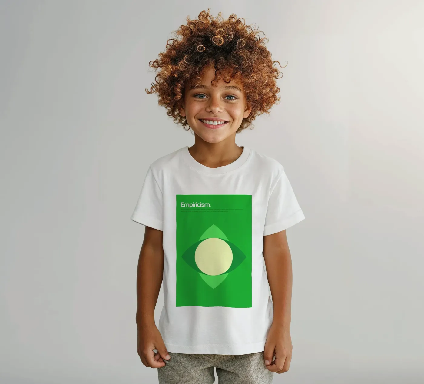 Empiricism t-shirt bambini da Genís Carreras