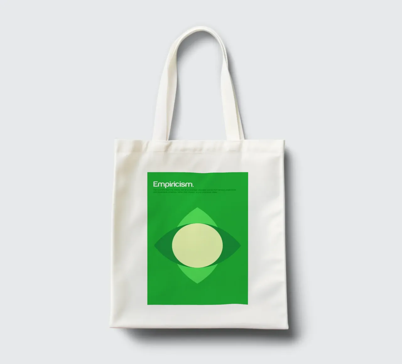 Empiricism borsa in juta da Genís Carreras