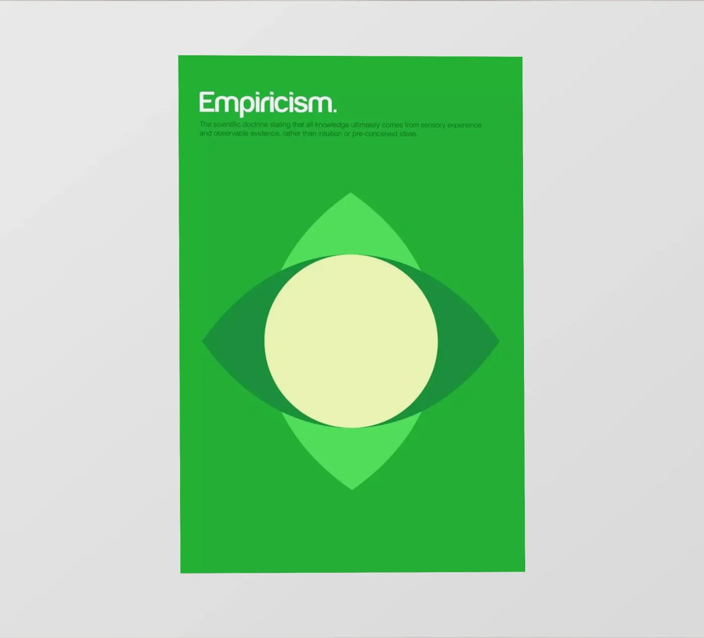 Empiricism pellicola backlit da Genís Carreras