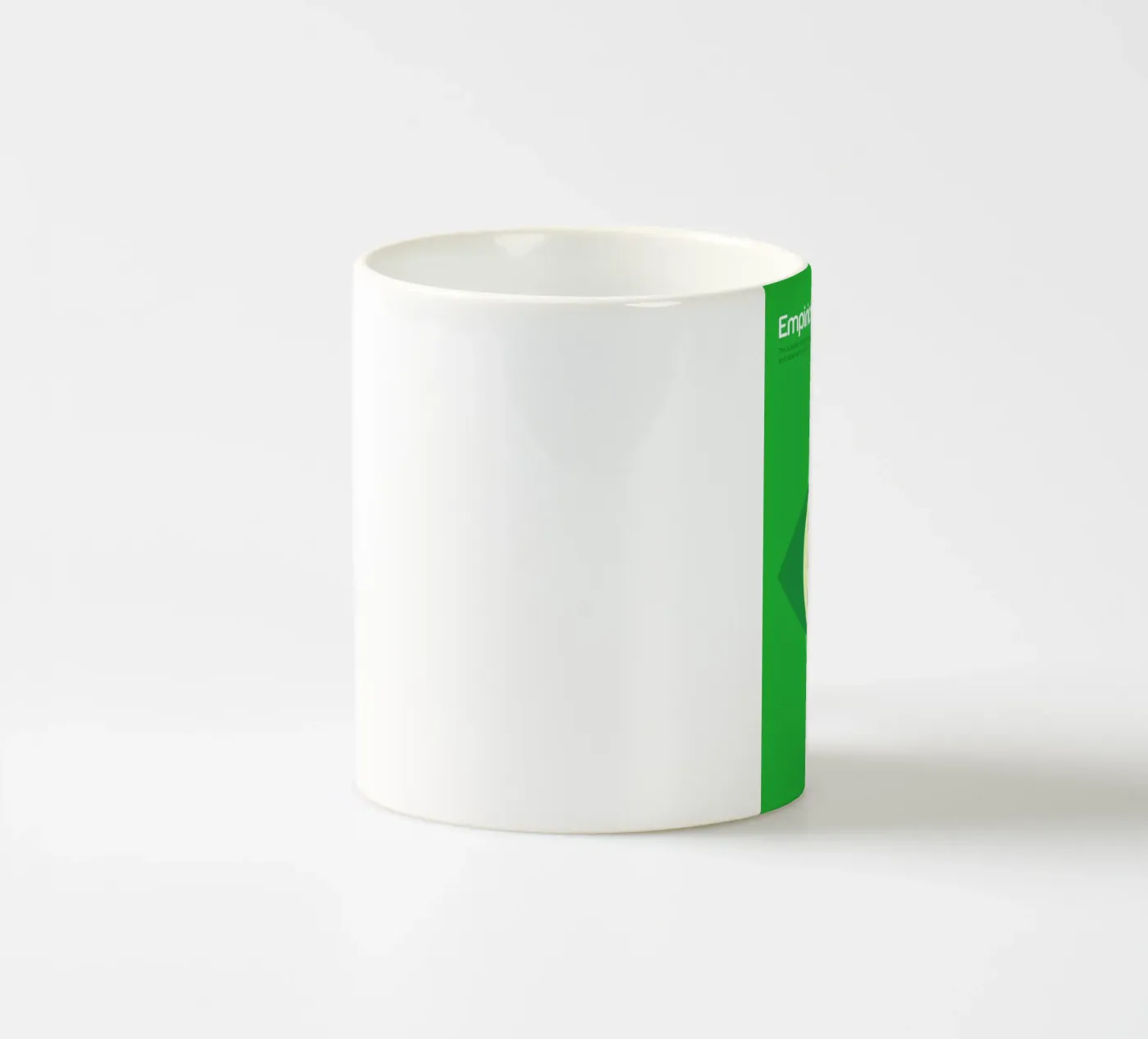 Empiricism ceramic mug by Genís Carreras