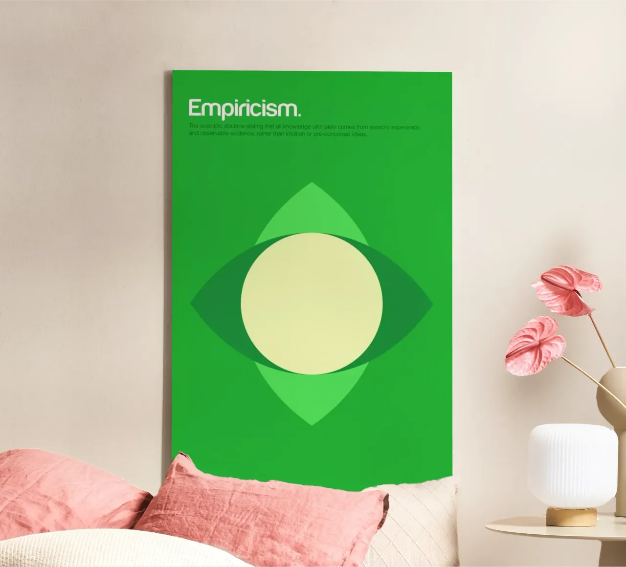 Empiricism tela con Cornice a cassetta da Genís Carreras