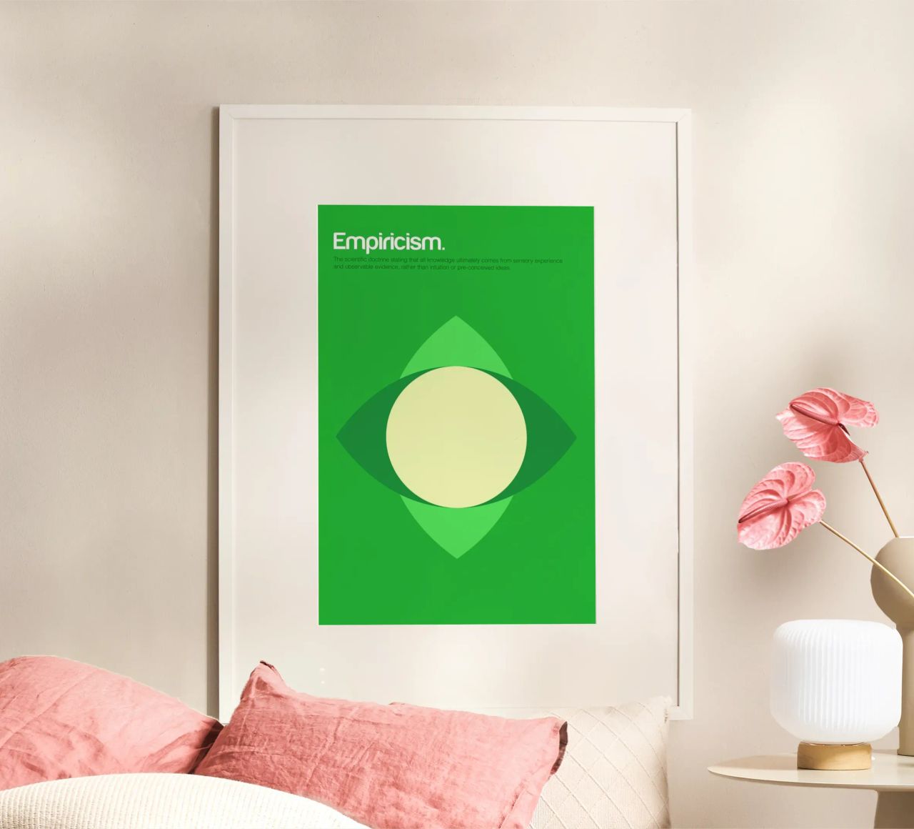 Empiricism Poster von Genís Carreras