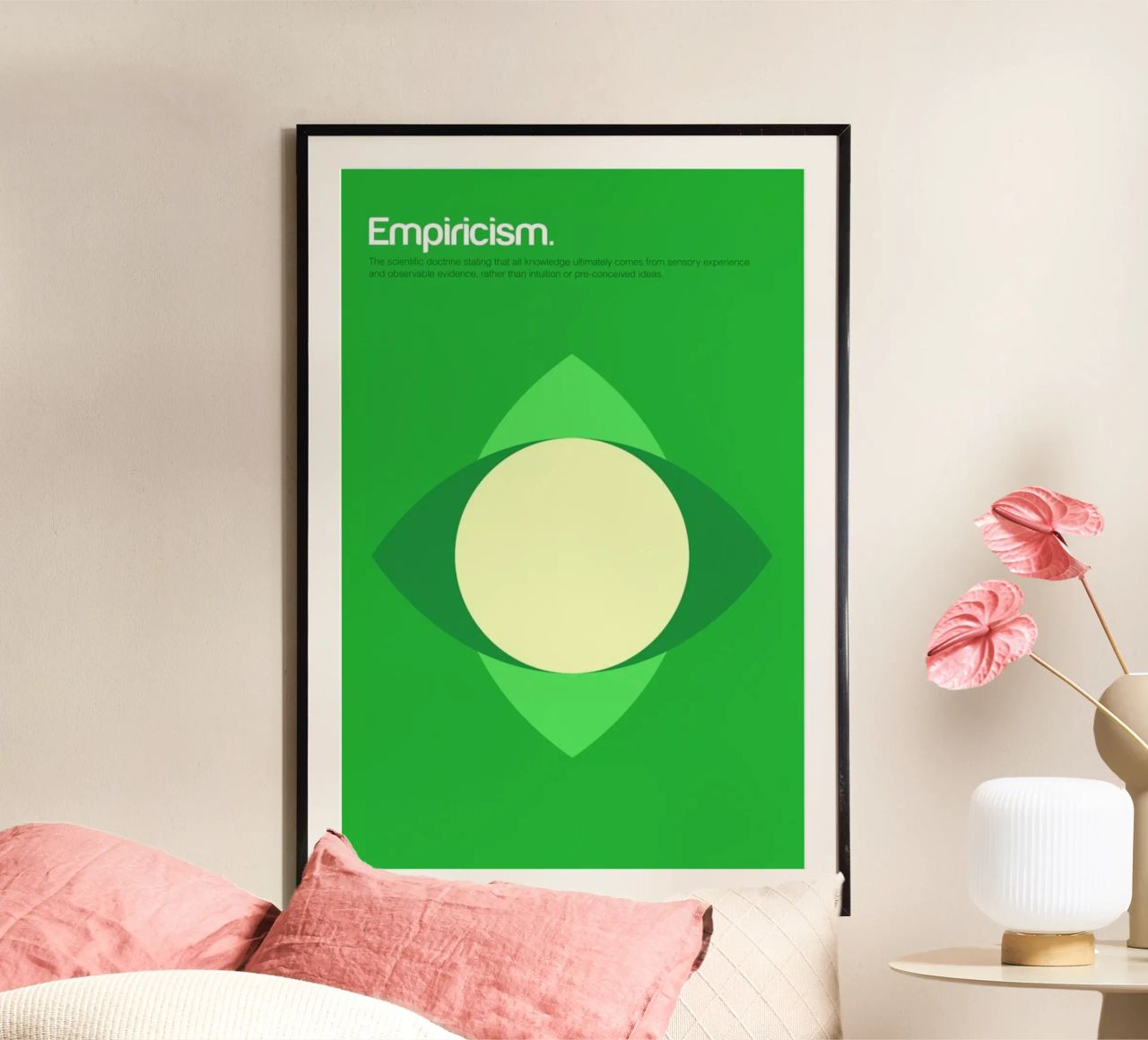 Empiricism Poster von Genís Carreras