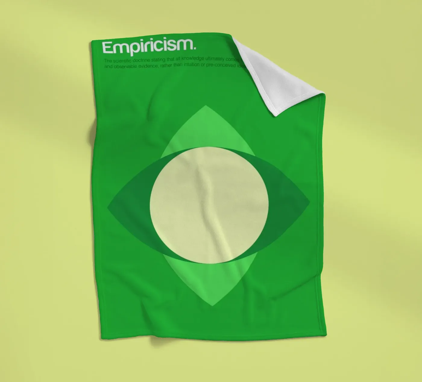 Empiricism Fleecedecke von Genís Carreras