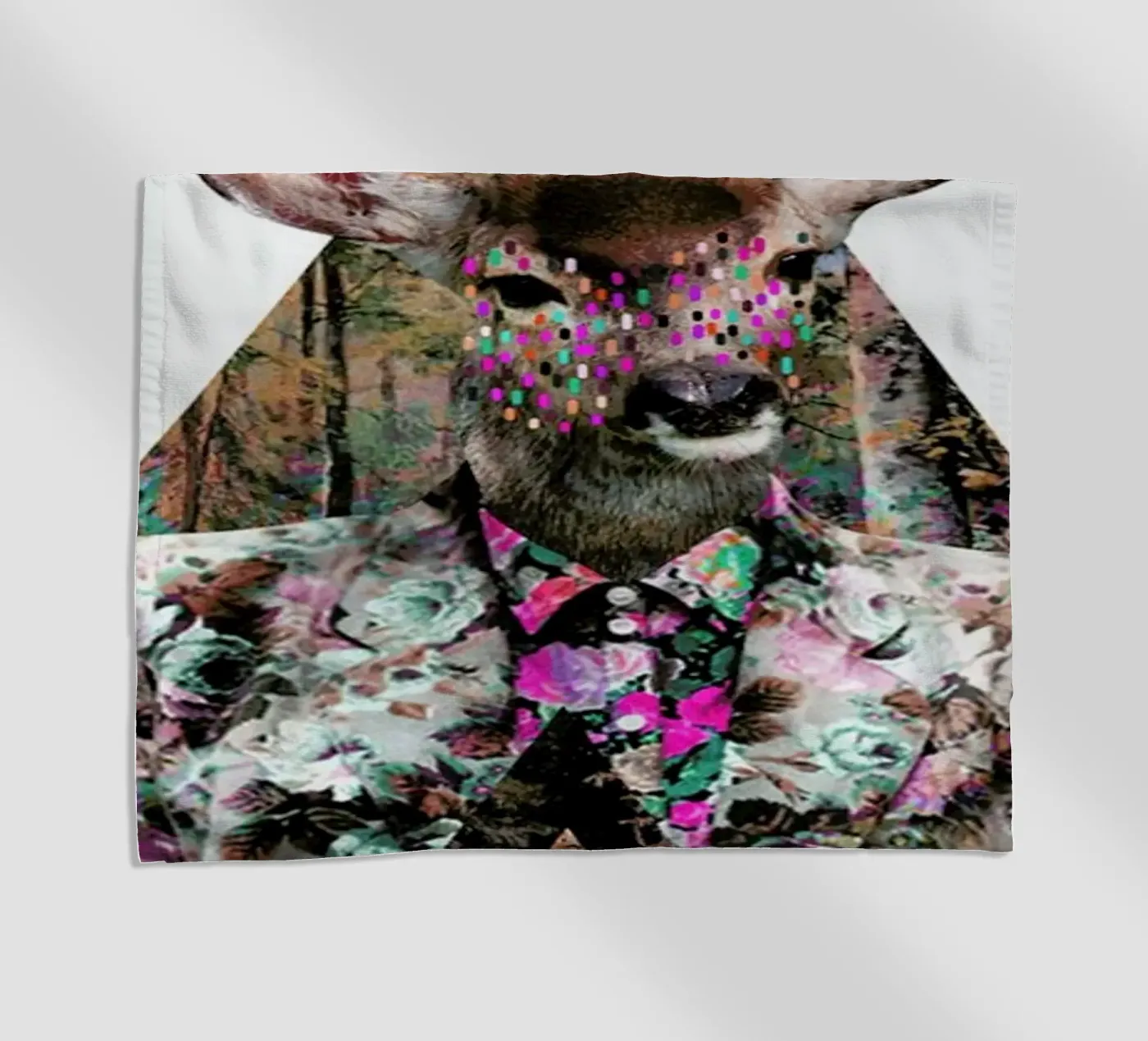 Bosque strandhanddoek van Kris Tate